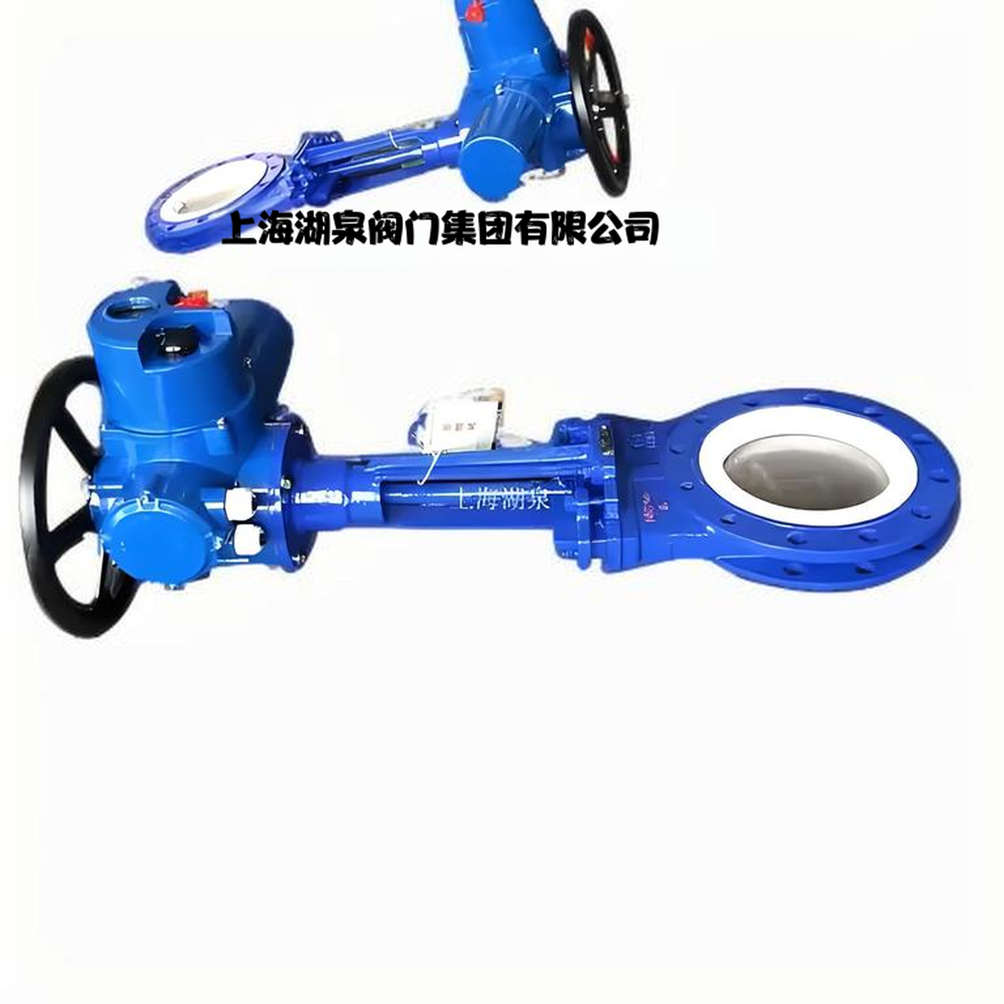 pz973f電動法蘭式不銹鋼刀閘閥